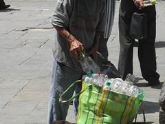 PET Sammler in Lima - Peru